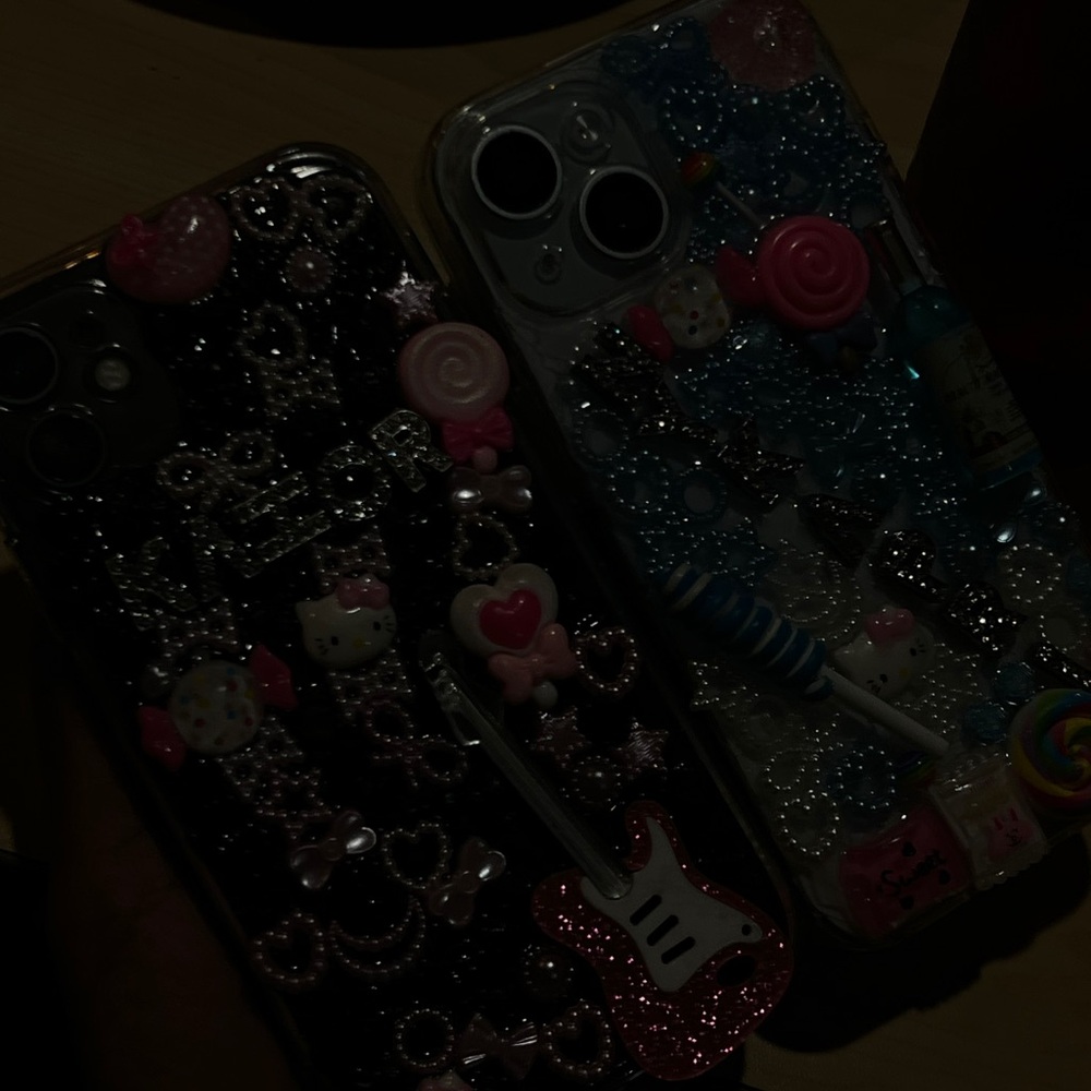 Decorative Phone Cases with Charms